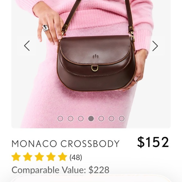 Portland Leather Goods Monaco crossbody bag L - Picture 3 of 10